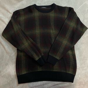 plaid Van Heusen sweater
